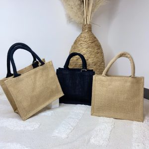 Sac en toile de jute S