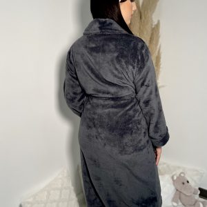 Peignoir Polaire Antracite